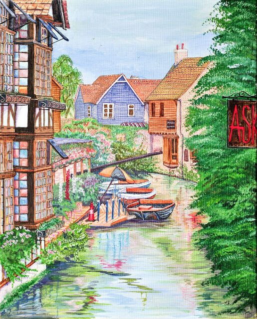 The Old Weavers’ House — Acrylic
